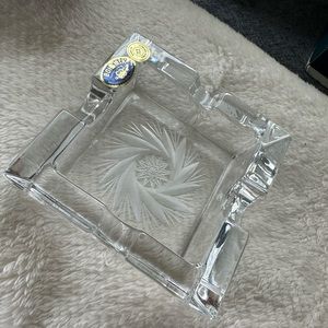 Bohemia Crystal Ashtrays